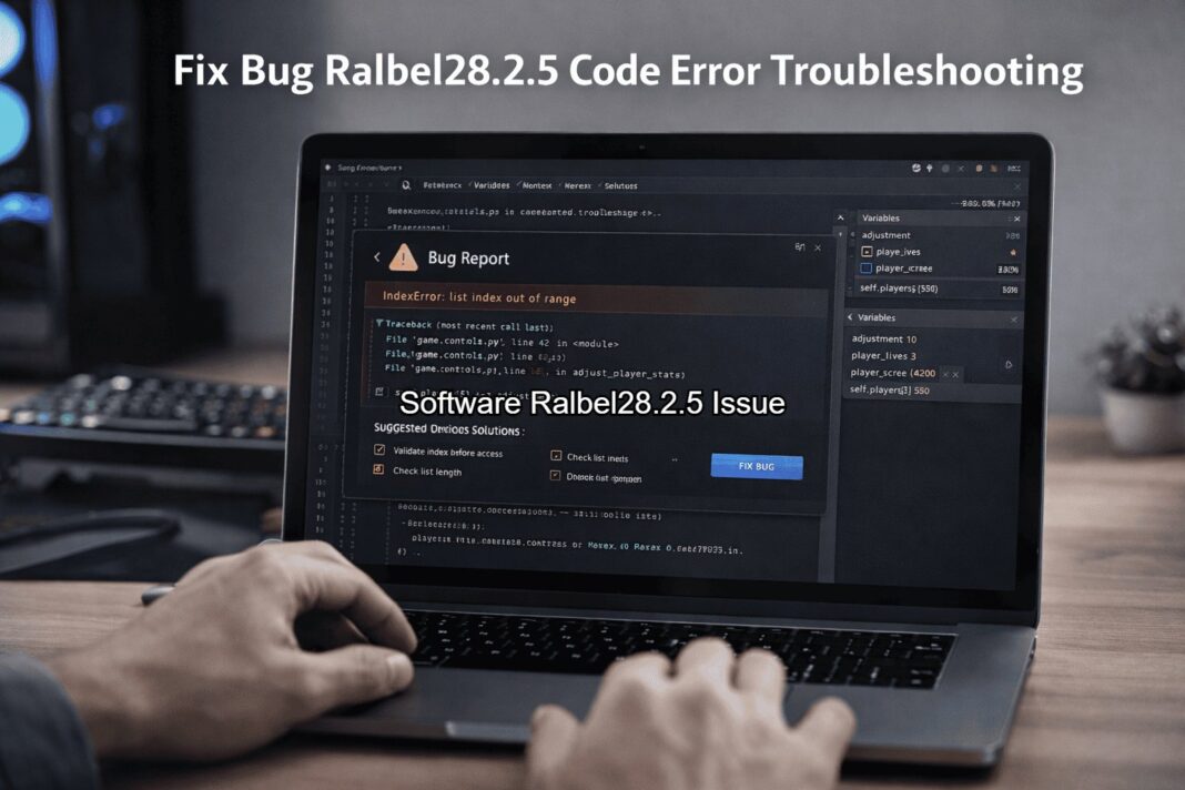 Software Ralbel28.2.5 Issue